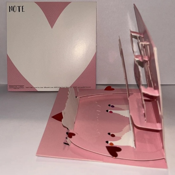 NEW ~SET OF 8~ Different ~Valentine’s  Day ~POP UP CARDS~ HEARTS FLOWERS ~SEALED - Picture 7 of 16